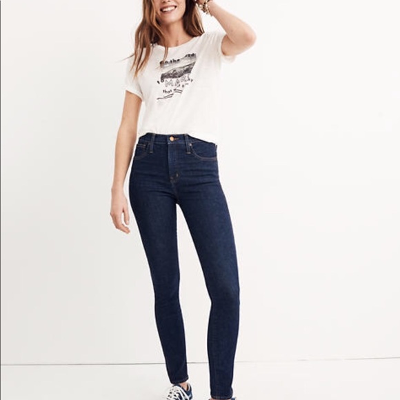 Madewell Denim - Madewell Size 26 10" High-Rise Jeans Lucille Wash
